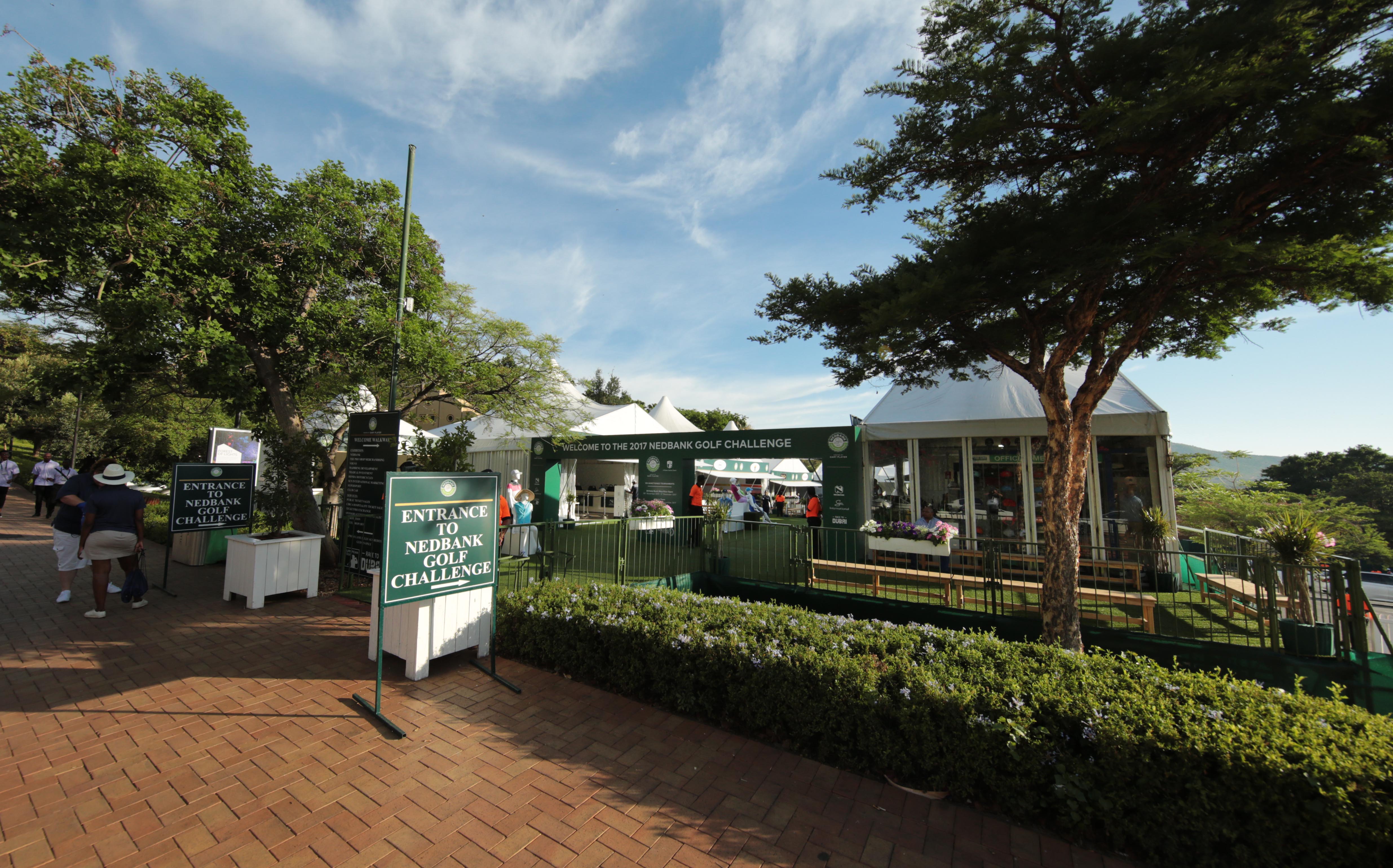 Welcome Walkway Entrance