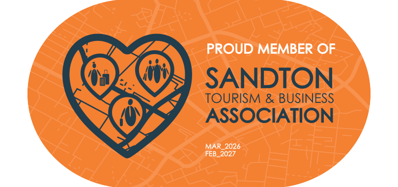 Proud member of Sandton Tourism & Business Association