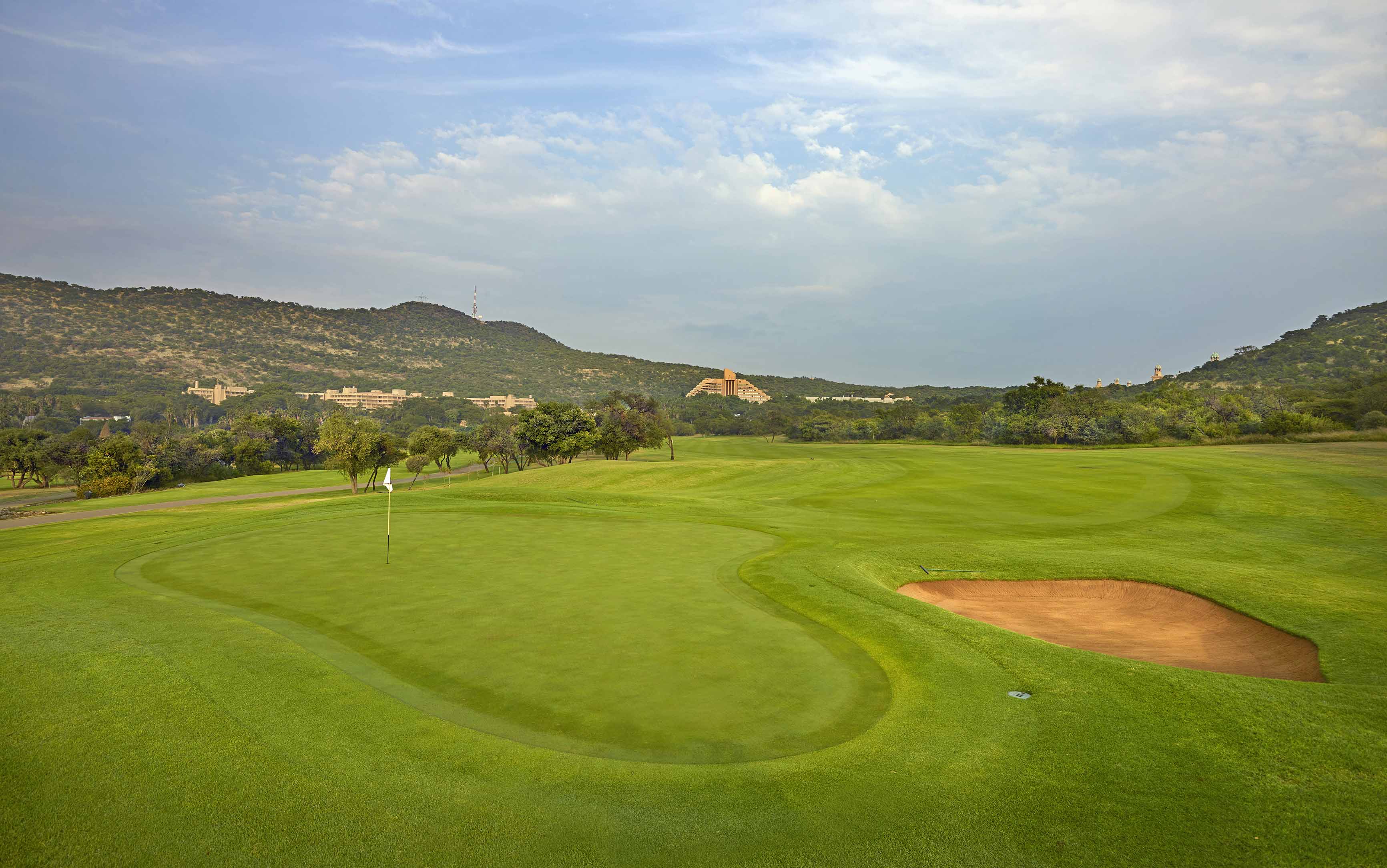 Hole 10 of the Gary Player Country Club golf course