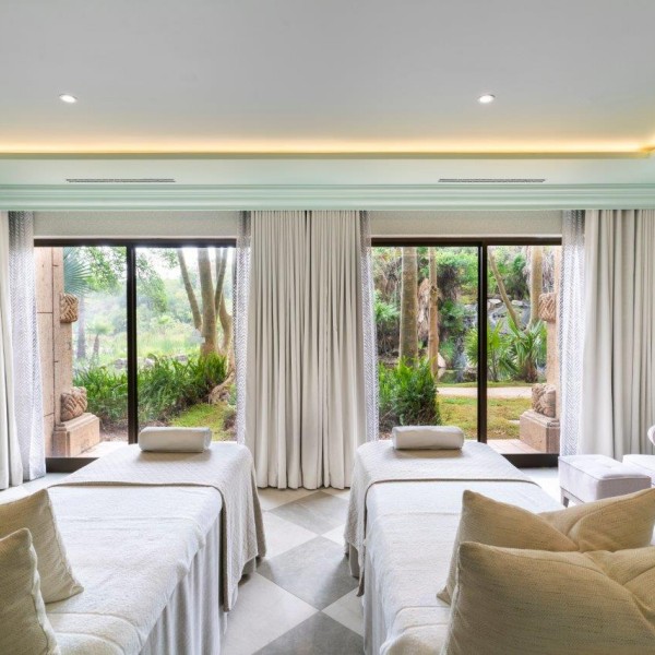 Spa treatment room at The Palace hotel, Sun City