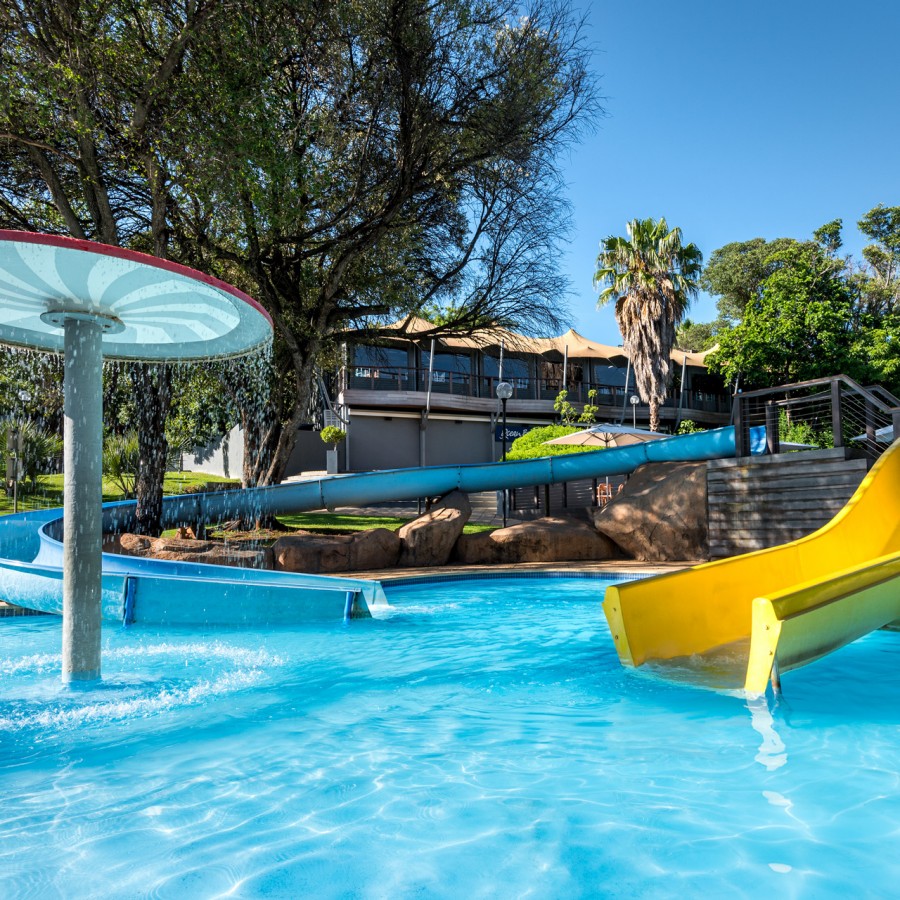 Childrens pools with slides