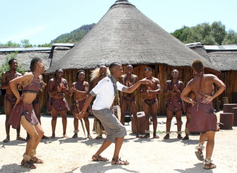 Segaetsho Cultural Village near Sun City and Sundown Country Estate